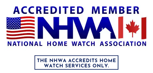 National Home Watch Association accredited member badge